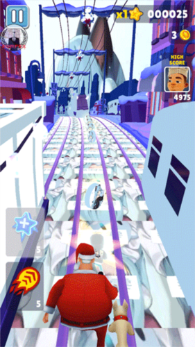 地铁跑酷猫羽雫版(图1) 地铁跑酷猫羽雫版(图1)