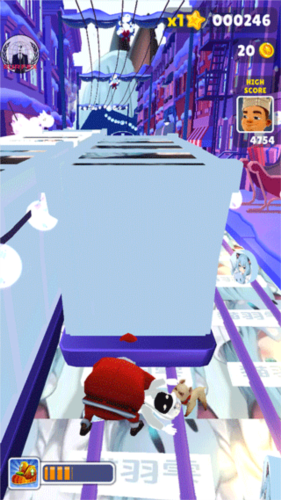 地铁跑酷猫羽雫版(图2) 地铁跑酷猫羽雫版(图2)