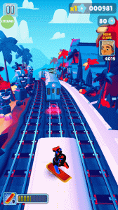 地铁跑酷根灿魔改夏威夷