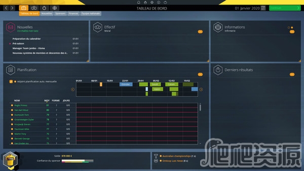 职业自行车队经理2020(图3) 职业自行车队经理2020(图3)