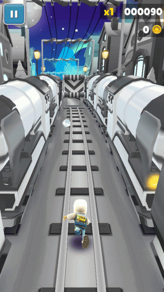 地铁跑酷黑白哈尔滨版(图1)