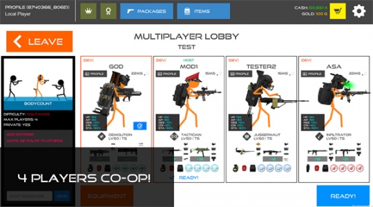 火柴人战争血腥打击游戏