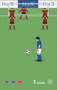 奇怪的任意球小游戏